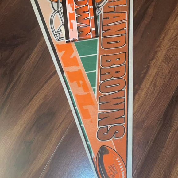 Cleveland Browns NFL  FUN PAK Pennant~Button~Sticker ~~WinCraft official VINTAGE - Picture 4 of 9